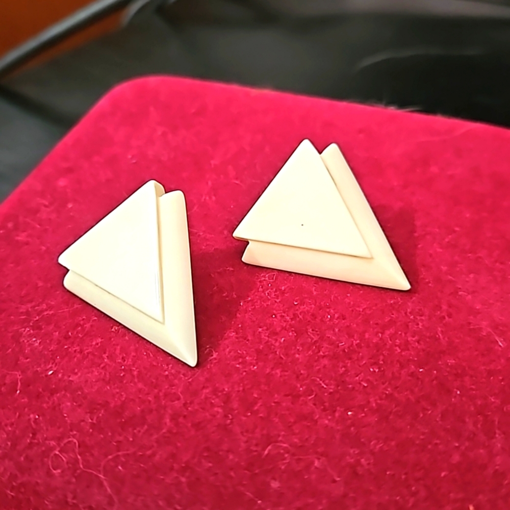 Vintage mid-century earrings